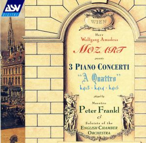 【輸入盤】Piano Concerti, K.413-415