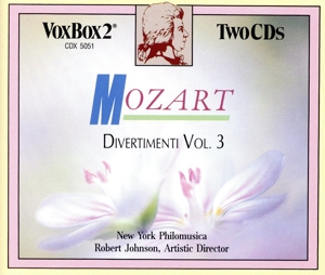 【輸入盤】Mozart:Divertimenti 3