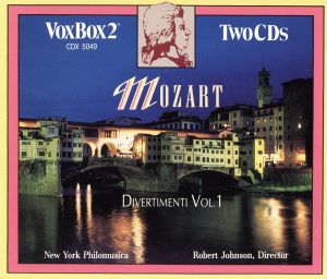 【輸入盤】Mozart: Divertimenti Vol 1