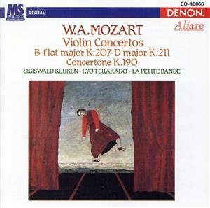 【輸入盤】Violin Concerto 1 in B Flat Major K 207