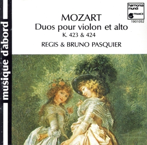 【輸入盤】Mozart; Violin&Viola Duets