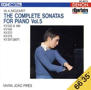 【輸入盤】Complete Piano Sonatas 5