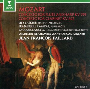 【輸入盤】Mozart: Concerto Flute & Harp