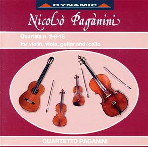 【輸入盤】Paganini: Quartets Nos. 2, 8, 15 for Violin, Viola, Guitar & Cello