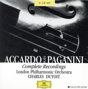 【輸入盤】Paganini:Accardo Plays Paganini Complete Recordings