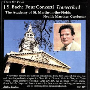 【輸入盤】Bach: Four Concerti