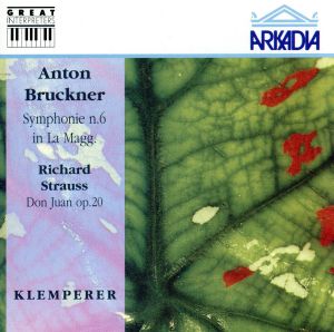 【輸入盤】Bruckner/R.Strauss;Sym.6