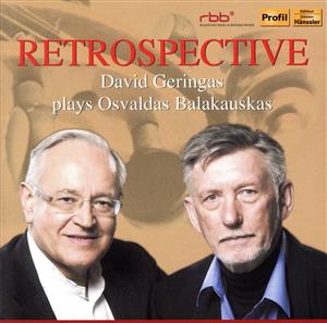 【輸入盤】Retrospective-David Geringas Plays Oavaldas Bala