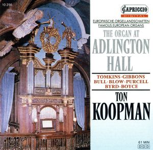 【輸入盤】Organ at Adlington Hall