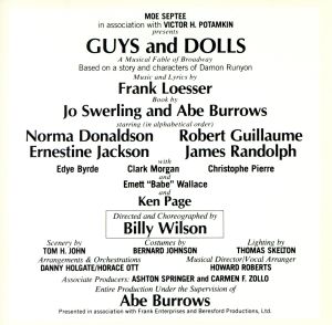 【輸入盤】Guys & Dolls (1976 Broadway Revival)