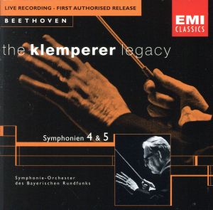 【輸入盤】The Klemperer Legacy - Beethoven: Symphonies Nos.4 & 5