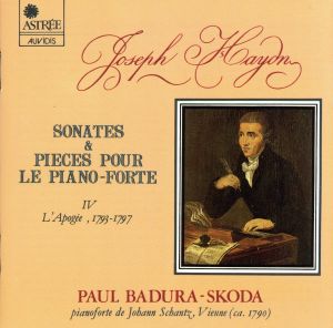 【輸入盤】Haydn;Piano Sonatas Vol.4