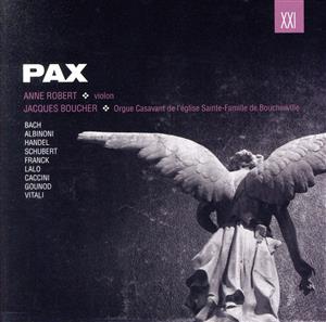 【輸入盤】Pax