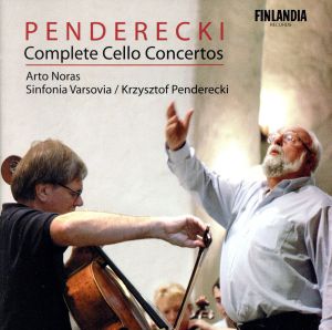 【輸入盤】Pendereki:Cpt Cello Concertos