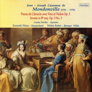 【輸入盤】Mondonville:Pieces de Clavecin avec Voix et Violon Op.5