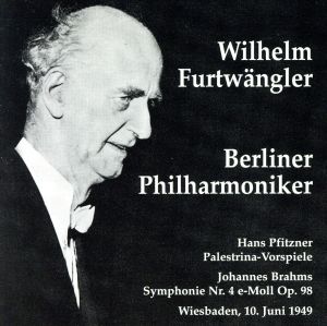 【輸入盤】Furtwangler Conducts: Palestrina / Symphony 4