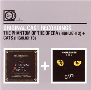 【輸入盤】THE PHANTOM OF THE OPERA(HIGHLIGTS)+CATS(HIGHLIGTS)