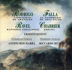 【輸入盤】Chabrier/Ravel/Falla