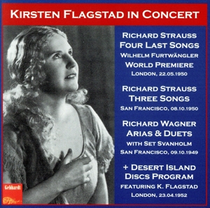 【輸入盤】Kirsten Flagstad in Concert