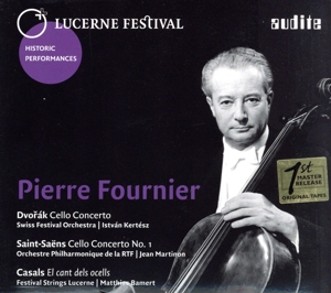 【輸入盤】Pierre Fournier: Dvorák, Saint-Saëns, Casals - Live recordings: Lucerne Festival 1962 - 1976