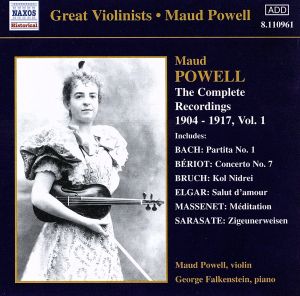 【輸入盤】Complete Recordings of Maud Powell 1