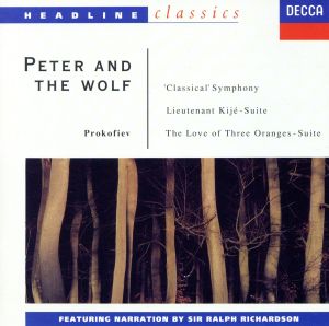 【輸入盤】Prokofiev: Peter &the Wolf/etc