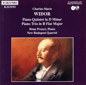 【輸入盤】Widor:Piano Trio in Bb