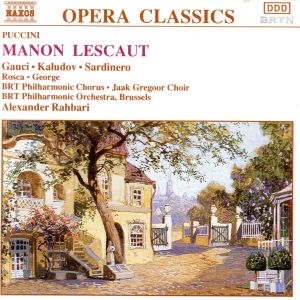 【輸入盤】Puccini:Manon Lescaut