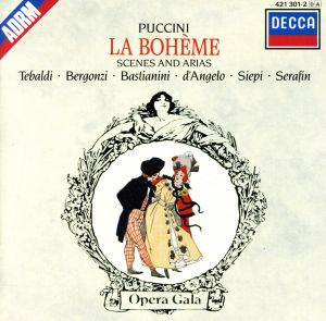 【輸入盤】Puccini;La Boheme Scenes