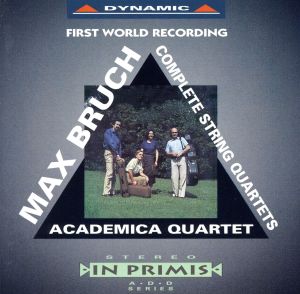 【輸入盤】Bruch;Comp.String Quartets