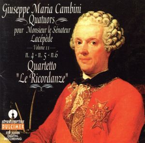 【輸入盤】Cambini: Quators Lacepede Vol2