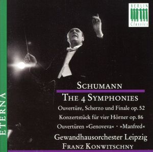 【輸入盤】Schumann:Symphony 1-4/Overture