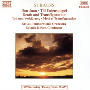 【輸入盤】R.Strauss:Don Juan・Till・Tod und Verklarung