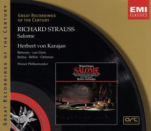 【輸入盤】Great Recordings Of The Century - Strauss, R.: Salome / Karajan, Behrens, Van Dam, Baltsa, et al