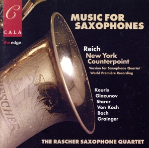 【輸入盤】Music for Saxophones