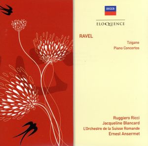 【輸入盤】Ravel: Tzigane / Pno Ctos No 1 & 2