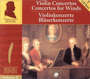 【輸入盤】Mozart Edition Vol.1: Violin Concertos, Concertos for Winds