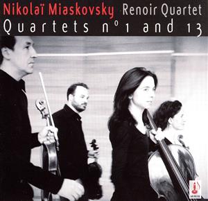 【輸入盤】Miaskovsky: String Quartets 1 & 13