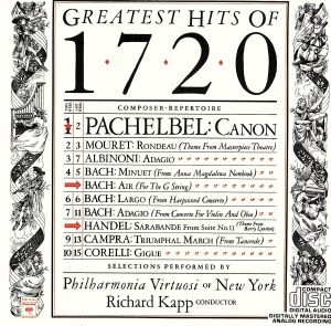 【輸入盤】Greatest Hits of 1720