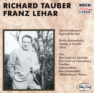 【輸入盤】Lehar;Farewell Recital