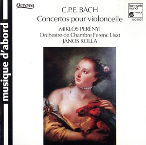 【輸入盤】Cpe Bach;Concertos pour Violoncelle
