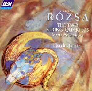 【輸入盤】Rosza: the Two String Quartets