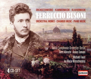 【輸入盤】Busoni: Orchestral/Chamber/Piano works