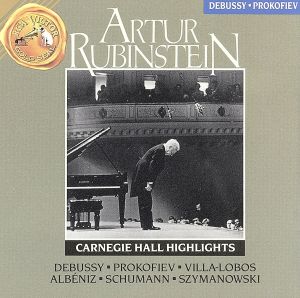 【輸入盤】Rubinstein;Carnegie Hall Hi