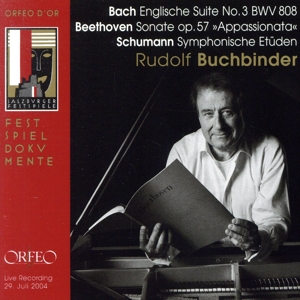 【輸入盤】Bach: Englische Suite No.3 BWV 808; Beethoven: Sonate, op.57 Appassionata; Schumann: Symphonische Etuden