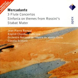 【輸入盤】Mercadante: 3 Flute Ctos / Stabat Mater