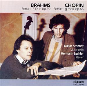 【輸入盤】Chopin/Brahms:Sonate G