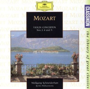 【輸入盤】Mozart;Violin Concs.3,4+5