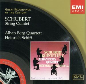 【輸入盤】Schubert:String Quintet -Great Recordings Of The Century  / Berg Quartett, Schiff