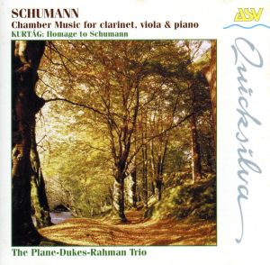 【輸入盤】Schumann;Chamber Music